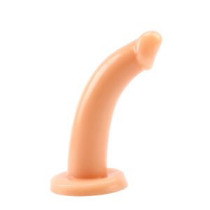 Slim "G" Dong Harness 6" Flesh - Black