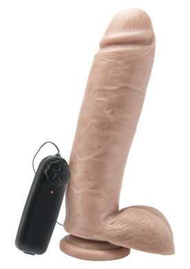 Vibrating Dildo PVC 25.5 cm