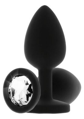 Diamond Booty Jewel Large - BLACK