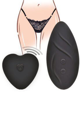 Angel Panty Vibrator - BLACK
