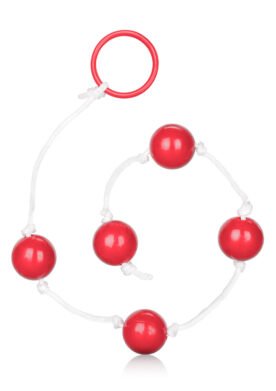 Medium Anal Beads - RED