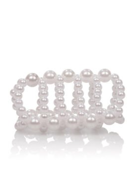 Pearl Stroker Beads Large - CLEAR