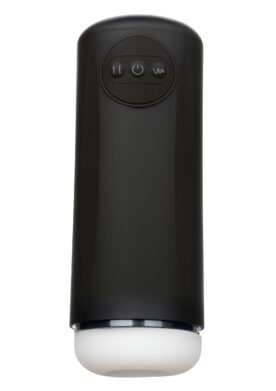 Vibrating & Thrusting Stroker - BLACK