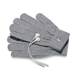 MYSTIM – Magic Gloves Electro Massage Gloves – Black