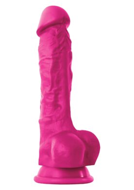 Pleasures Dildo 7 inch - Pink
