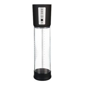Passion pump 30 cm Rechargeable - Black/Clear