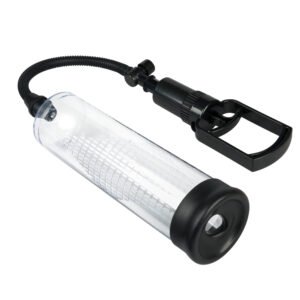 Penis Pump basic 25 cm clear/black - Black/Clear