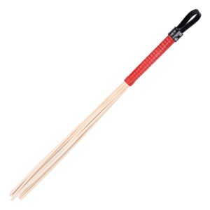 Rattan canes (8pcs) 60cm red handle