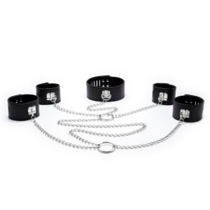 Hogtie with Collar Black