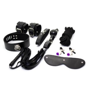 BDSM Set K (8pcs) Black