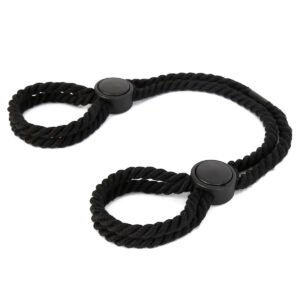 Rope Hand Cuff Black