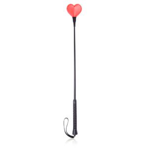 Heart Crop 60cm Red/Black - Red / Black