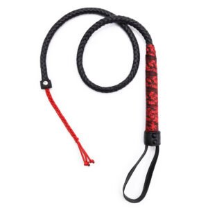 Long Whip 106cm Red/Black - Red / Black