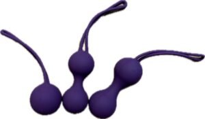 Kegel Ball Set (3 pcs) Purple/Pink