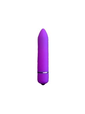 Vibrator bullet 3" multi speed purple