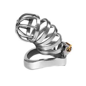 Viggo Cock Cage 50mm Silver