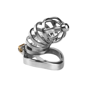Valor Cock Cage 50mm Silver
