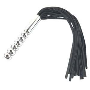 Heavy Metal Whip Black - Silver