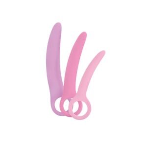Curved Dilators set S/M - 3pcs - Purple Pink