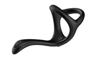 Double Cockring with Teaser nr.10 Black