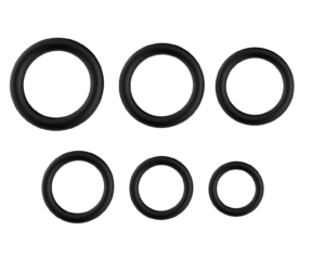 Cockring Stay Hard Set nr.02 (6pcs) Black