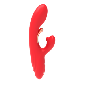 Rabbit Vibrator with Tapping Red