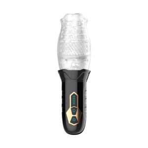 Cyclone Blowjob Stimulator Black / Clear - Black/Clear