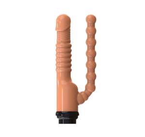 Sex Machine - Dubbele Penetratie Dildo Power Plug Flesh