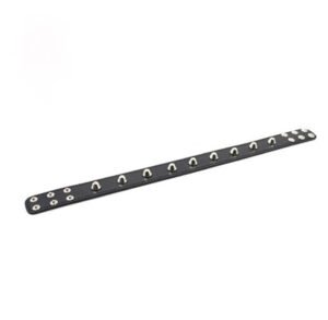 Neck collar with studs black