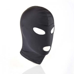 Hood Open Eyes and Mouth black