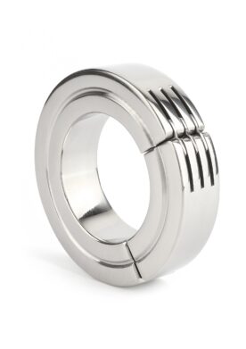 Hinged Magnetic Cockring 40mm - SILVER