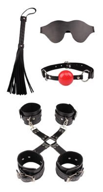 Dominate Tonight S&M Kit - Black/Red