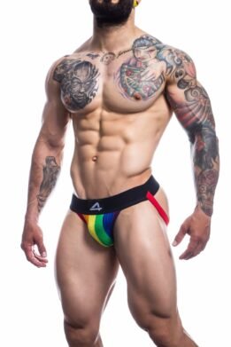 Jockstrap - M - Rainbow Stripes