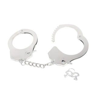 Metal Handcuffs Silver