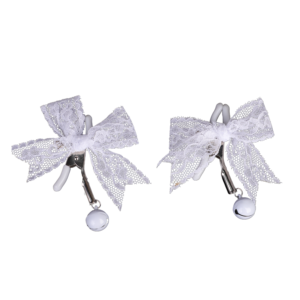 Lace Bell Nipple Clamps - Metal