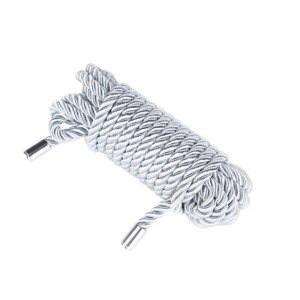 Metal Cotton Rope 5m - Silver