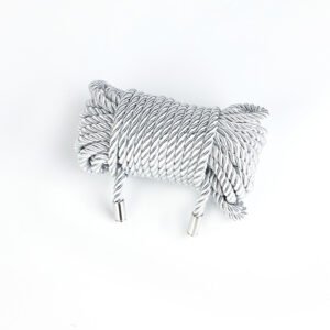 Silver Cotton Rope 10m