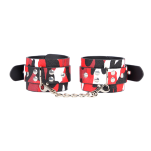 Camouflage Hand Cuffs Red