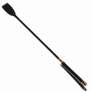 Crop with PVC and Golden Tip Black
