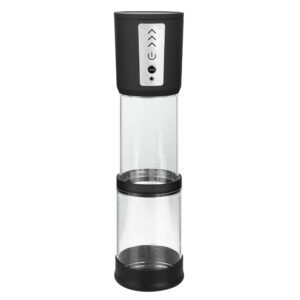 Pocket pump 20 cm rechargeable - Black/Clear