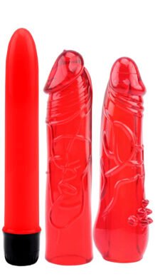 Hers Dildo Kit - Red