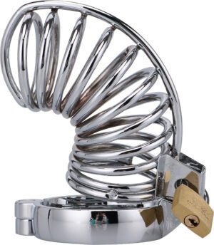Dante Cock Cage 45mm Silver
