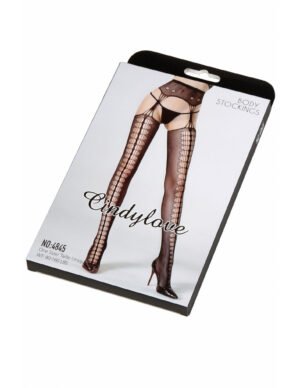 Suspender Tights OS Black