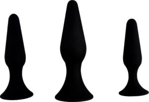 Hands Free Anal Plug Black
