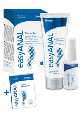 Easy Anal Bundle Lube & Spray - NATUREL 80