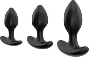 AT1 - Remote Anal Plug Set Black