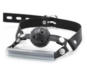 Breathable Mouth Gag Black