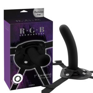 Raw Recruit Strap-On L 7" black
