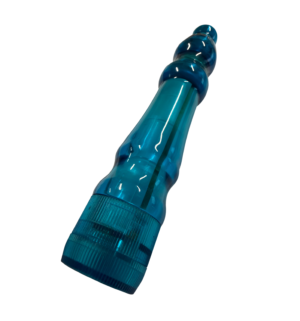 Anal Plug Vibrator 7.3" Blue