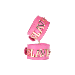 Hand Cuffs Slave Pink